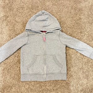 Mini Boden Zip Up Hoodie Cotton Size 5-6Y